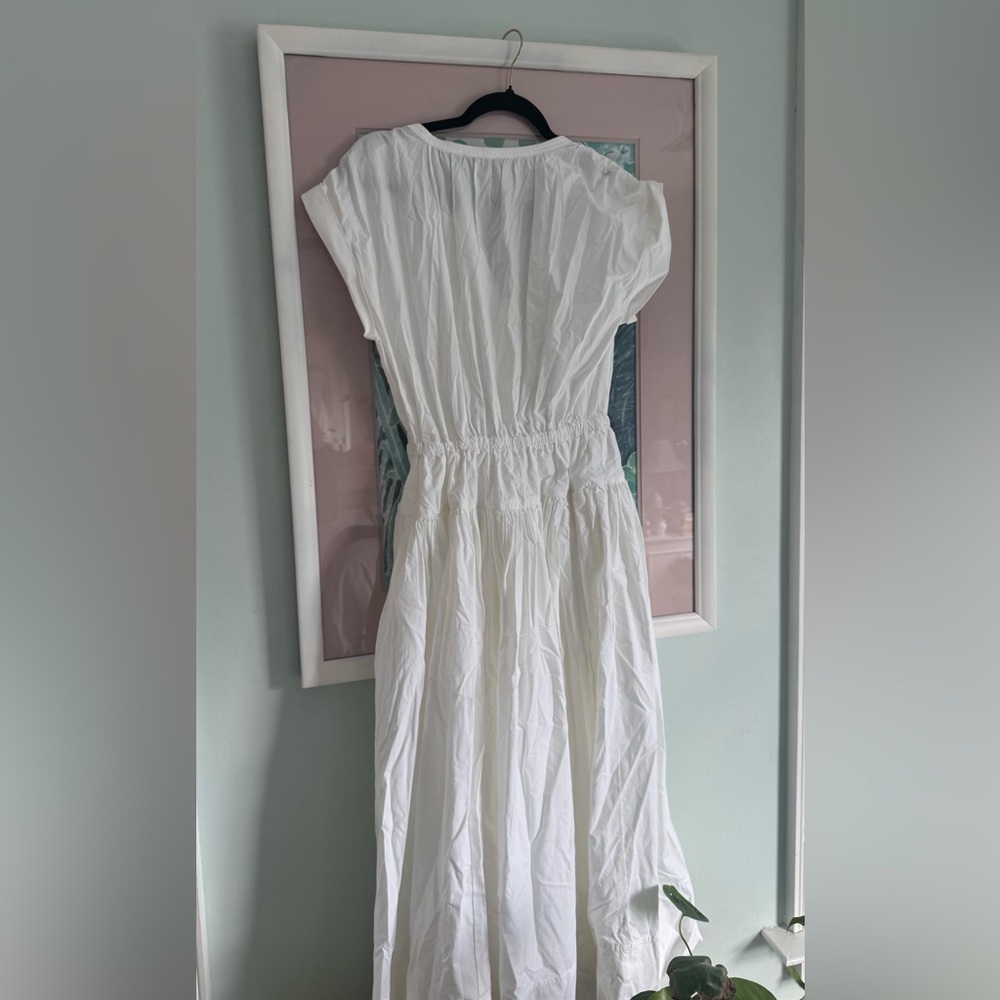 J. Crew Classic White Maxi Dress - Picture 7 of 9
